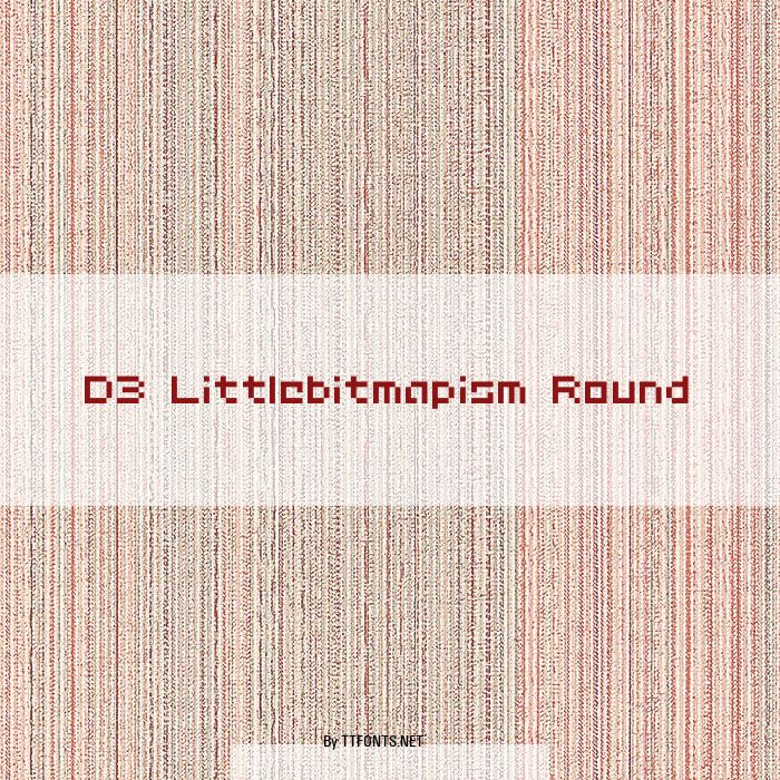 D3 Littlebitmapism Round example